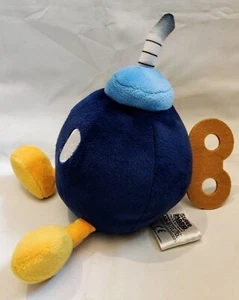 SAN EI NINTENDO SUPER MARIO 5" BOB-OMB PELUCHE 2017 🪠VGC🪠 - Foto 1 di 6