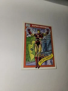 Tarjeta coleccionable Impel Marvel 1990 1990 Comics Superhéroe Iron Man #42. - Imagen 1 de 2