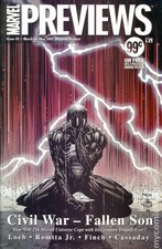 Marvel Previews #43 FN 2007 Stock Image