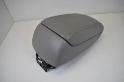 2007-2009 Kia Spectra Center Console Gray Leather Armrest Lid Storage OEM - Image 1 of 4