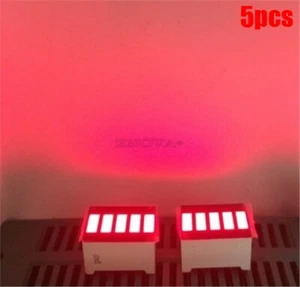5Pcs Led Red Bargraph 5 Segment Led Display 5 Led Bar Display Ic New mo - Bild 1 von 2