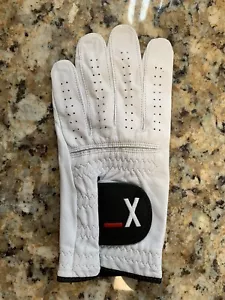 Men’s Golf Glove Cabretta Leather Light Gray Left Hand Size Large New Other - Picture 1 of 3