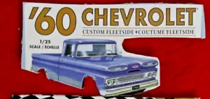 TRUCK BODY(60 CHEVY PICK-UP Glass ,Chrome ,Interior ,Chassis ,DECALS - Picture 1 of 9