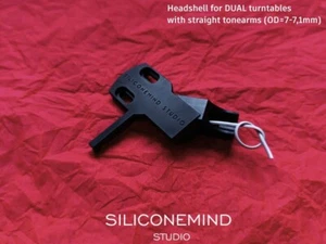 Headshell for DUAL turntables (straight tonearm, OD=7-7.1mm) - Foto 1 di 8