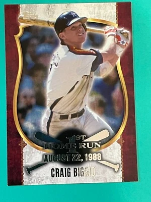 2015 Topps FHR-4 1st Home Run Craig Biggio - Houston Astros - Image 1 of 2