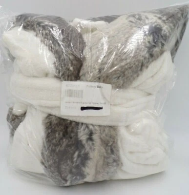 Bata Pottery Barn Ombre de piel sintética lujosa cómoda suave pequeña gris #9201 Foto 1 de 2