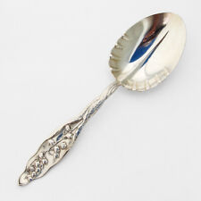 Lily Of The Valley Serving Spoon Whiting Sterling Silver 1885 No Mono