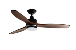 DC Deckenventilator mit LED Licht und Dimmer 52" leiser DC Deckenventilator mit Fernbedienung - Bild 1 von 10