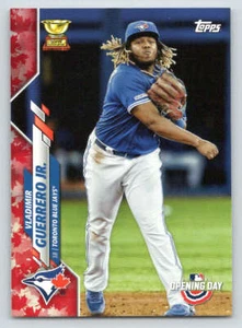 2020 Topps Opening Day Maple Leaf Red #33 Vladimir Guerrero Jr. (ref 223071) - Picture 1 of 2