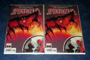 x2 ABSOLUTE CARNAGE comienza aquí Spider-Man #1 2019 promoción FCBD Carnage casi nuevo nuevo - Imagen 1 de 1
