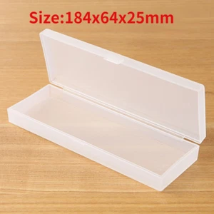 MUJI Polypropylen Kunststoff weiß Mehrzweck Stift Bleistiftetui große Bleistiftbox HEISS - Bild 1 von 2