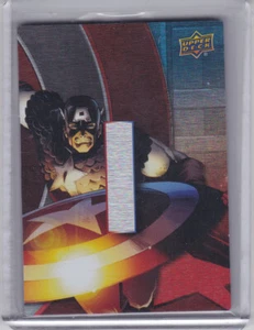 2016 UD Captain America 75th Anniversary Vibranium Metal NP-12 Puzzle Piece I - Picture 1 of 3