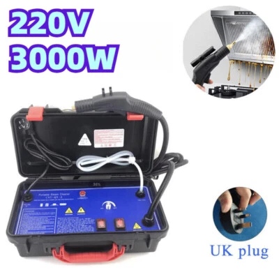 220V 3000W Comercial Nuevo Portátil Limpiador de Vapor Máquina de Limpieza de Tapicería de Coche - Imagen 1 de 4