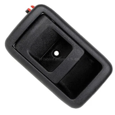 Black Interior Inner Front/Rear Left LH Side Door Handle For Toyota Camry 87-91 - Image 1 of 4