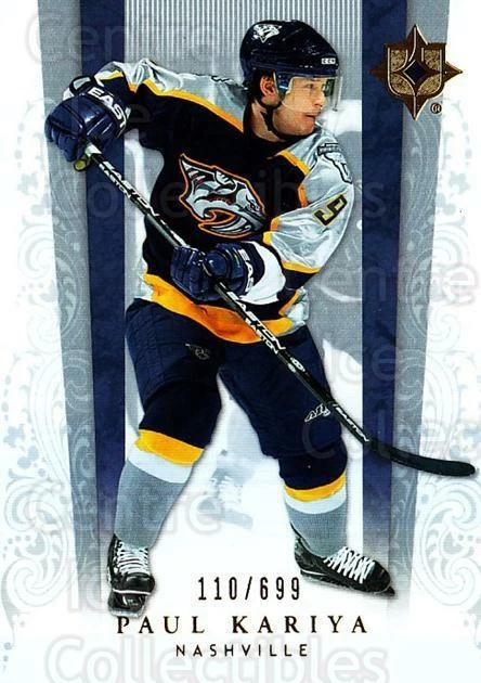 2006-07 UD Ultimate Collection #36 Paul Kariya - Image 1 of 1