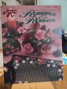 ANNIE'S ATTIC  plastic canvas  #87R17 ROMANCE & ROSES 1992 - Picture 1 of 2