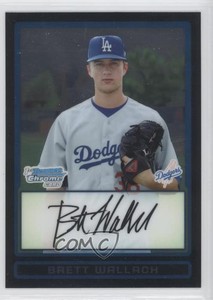 2009 Bowman Draft Prospects Chrome Brett Wallach #BDPP74