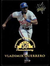 Vladimir Guerrero 1998 Leaf #170    Fractal Materials    GLS, LY, SN3999