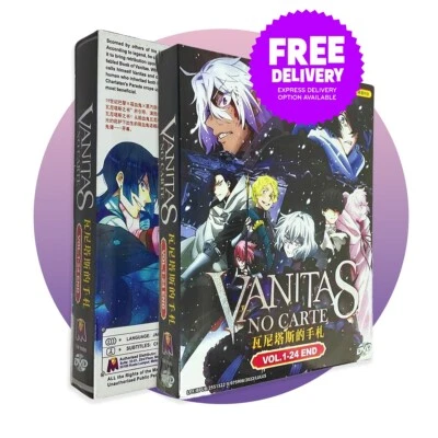DVD Anime Vanitas No Carte a.k.a The Case Study Of Vanitas Vol. 1~24 End Eng Dub - Image 1 of 4