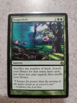 1x Scapeshift - Morningtide (MOR) - MP/LP MtG - SHIPS FAST - Image 1 of 2