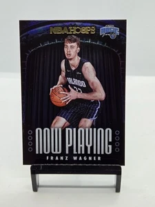 Aros de la NBA Panini 2021-22 Franz Wagner ahora jugando HOLO novato Orlando Magic #8 - Imagen 1 de 2