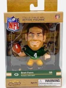 Brett Favre Green Bay Packers NFL Legends Big Shot Ballers 5" Figure NIB - Picture 1 of 1