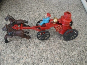 Juguete de colección 1974 Chadwick-Miller hierro fundido The Old American Fire Engine en caja - Imagen 1 de 8