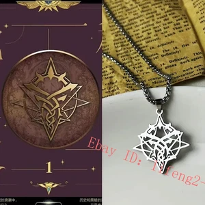 Ciondolo Collane Signore dei Misteri Klein Moretti Il Matto Sacro Emblema - Foto 1 di 6