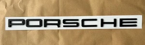 Porsche Rear Badge Matt Black 99155923590 GT4 991 GT3 991.2 2014–2019 - Picture 1 of 2