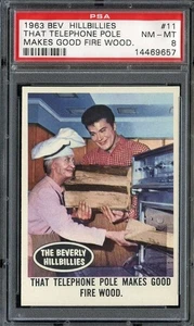 1963 BEVERLY HILLBILLIES #11 THAT TELEPHONE POLE PSA 8 *DS14386 - Picture 1 of 2