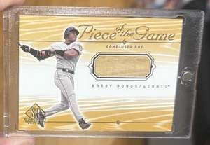 2000 Upper Deck SP Game Bat Edition Barry Bonds Piece of the Game Used Bat ๐ - Picture 1 of 2