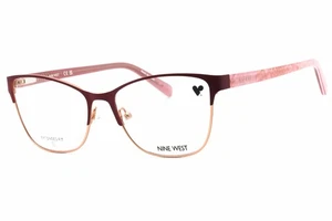 NINE WEST Women Eyeglasses Size 56mm-145mm-16mm - Picture 1 of 5