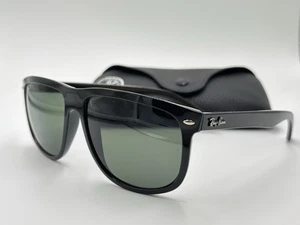 Ray Ban RB4147 601/58 Gloss Black; POLARIZED Green Classic G15 AUTHENTIC ITALY - Bild 1 von 15