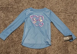 NWT Girls Under Armour Thin Athletic Shirt Size 5 - Picture 1 of 1