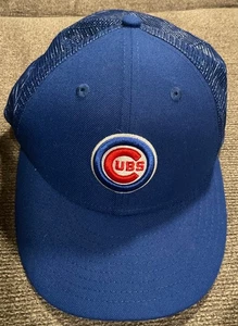 Vintage Chicago Cubs Nifty New Era 9FIFTY Baseballmütze mit Netzrücken gebraucht - Bild 1 von 3