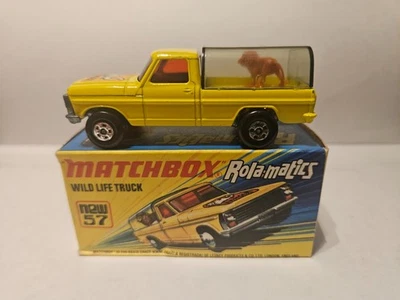 Matchbox Superfast - #57 Wild Life Truck - RolaMatics - Original Box - Free Ship - Image 1 of 4