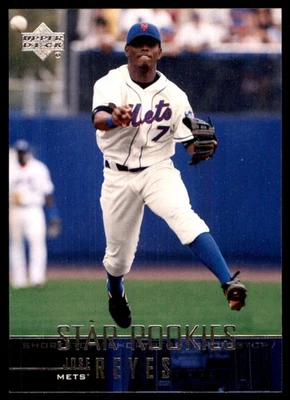 Jose Reyes 2004 Upper Deck #3 New York Mets MLB LEER ENVÍO GRATUITO AutographDen Foto 1 de 2