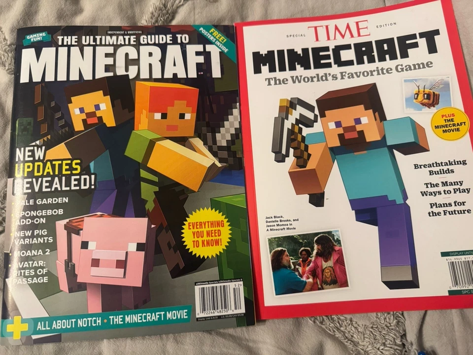 Minecraft The Ultimate Guide To Time Magazine World's Favorite Game Movie Both 2 - Image 1 of 1