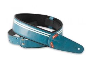 RightOn! Mojo Race Teal Guitar Strap - Picture 1 of 1