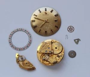 Vintage Paul Breguette Uhr 17 Jewels Swiss Uhrwerk Zifferblatt Teile Reparatur - Bild 1 von 11