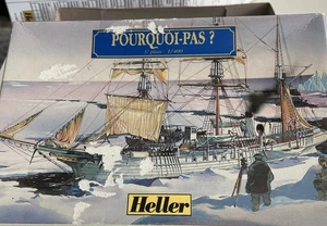 Heller Modelo Histórico 1/400 Pourquoi Pas? / kit precintado - Imagen 1 de 9