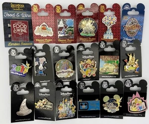 Lot of 18 Disney Park/Pins w/Cinderella, Donald, Tinker, Oswald, Mickey & More - Picture 1 of 10