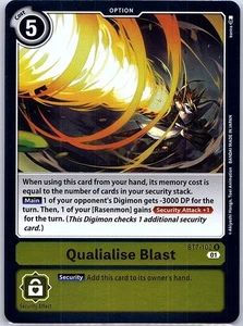 Qualialise Blast BT7-100 R Next Adventure - Digimon Card Game - NM - Picture 1 of 2