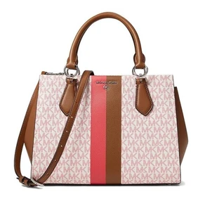 Nuevo Bolso Cartera Michael Kors Para Mujer Marilyn Mediano Cuero Geranio Multi - Imagen 1 de 5