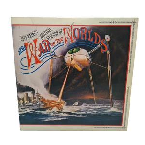 Jeff Wayne's The War Of The Worlds Double Vinyl Record w Booklet - Picture 1 of 7