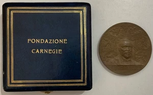 ROMA CARNEGIE PER ATTI DI EROISMO (HERO FUND) MEDAGLIA PREMIO FONDAZIONE 1911  - Imagen 1 de 7