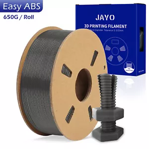JAYO Easy ABS grau 1,75 mm 3D Drucker Filament 650G Niedertemperatur kein Verziehen - Bild 1 von 8