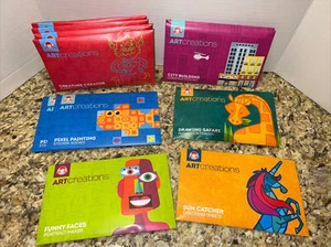 (11) Wendy's Kids Meal Toys - Art Creations - New In Packages - Picture 1 of 4