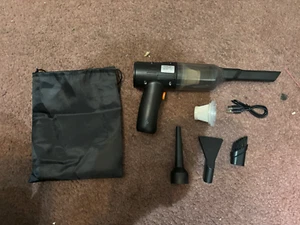 Pocket Vac Rechargeable Handheld Vacuum w/Accessories - Portable - As Seen on TV - Picture 1 of 3