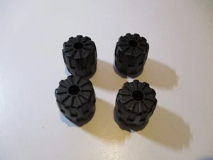 Lego 4x Rad Reifen Hartplastik klein 6118 schwarz es55 - Bild 1 von 2